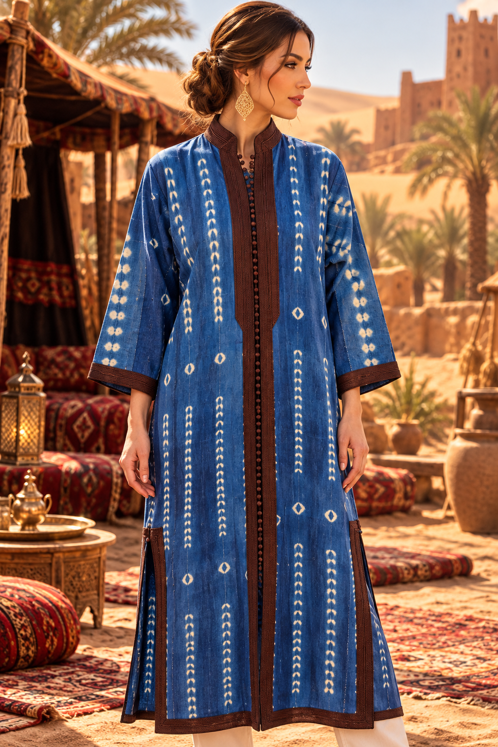 Caftan Indigo Desert - Front